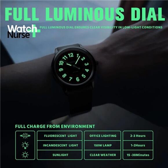 Women Analog Quartz Wrist Watch with Silicone Strap for Young Women - Picture 4 of 7